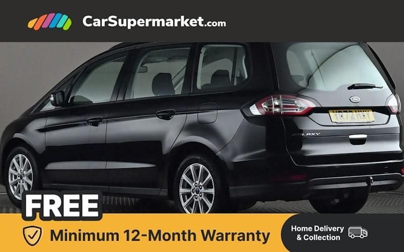 Used Ford Galaxy Zetec 150 HP (110 kW) 2021 Black MPV