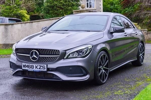 Used Mercedes CLA220 AMG line 170 HP (125 kW) 2019 Grey Sedan