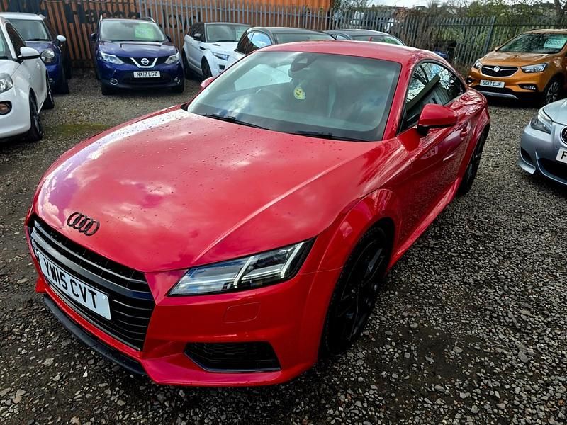 Used Audi TT S-Line 2015 Red Coupe