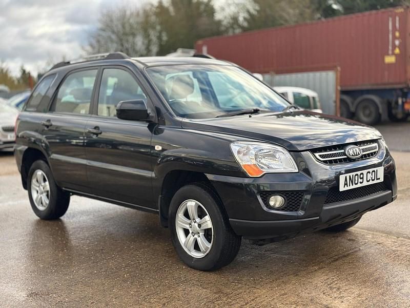 Begagnad Kia Sportage 2010 Svart SUV