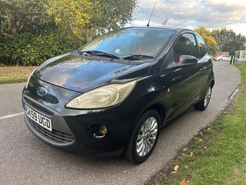 Used Ford Ka Zetec 69 HP (50 kW) 2009 Black Hatchback