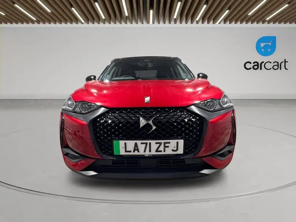 Used DS Automobiles DS3 Crossback Performance 100 kW (136 HP) 2022 Red SUV