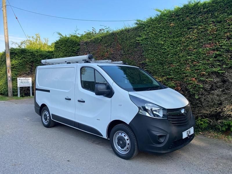 White Used 2017 Vauxhall Vivaro Van | £10,795 (Good price) - Image 1/3