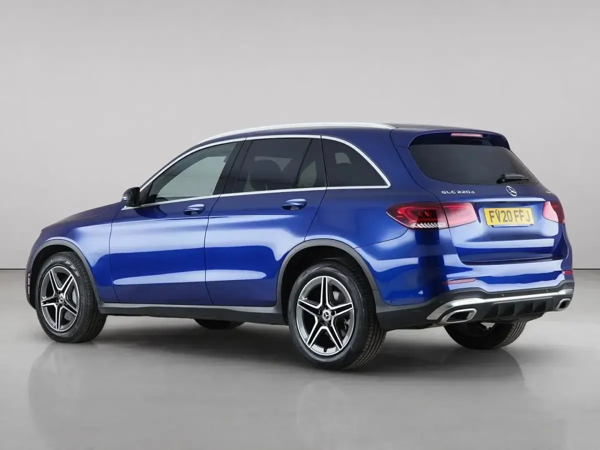 Used Mercedes GLC220 AMG line 2020 Blue SUV