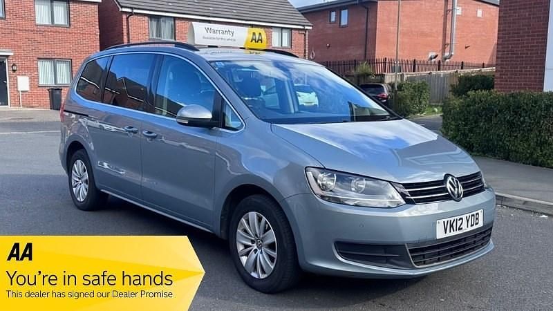 Used VW Sharan SE 140 HP (102 kW) 2012 Grey MPV