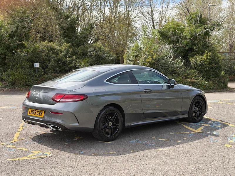 Used Mercedes C220 AMG Line Premium 2019 Grey Coupe
