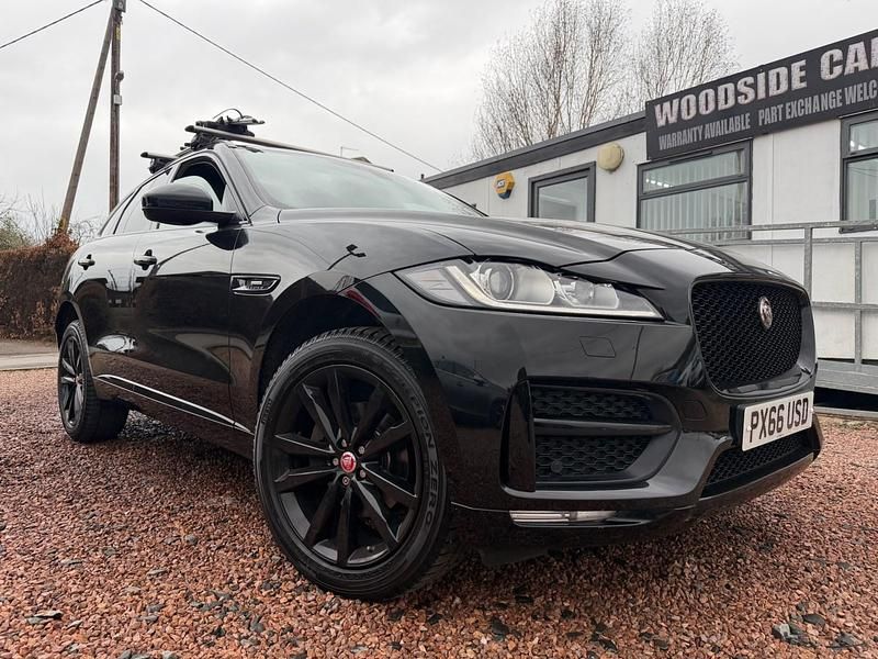 Used Jaguar F-Pace R-Sport 180 HP (132 kW) 2016 Black SUV