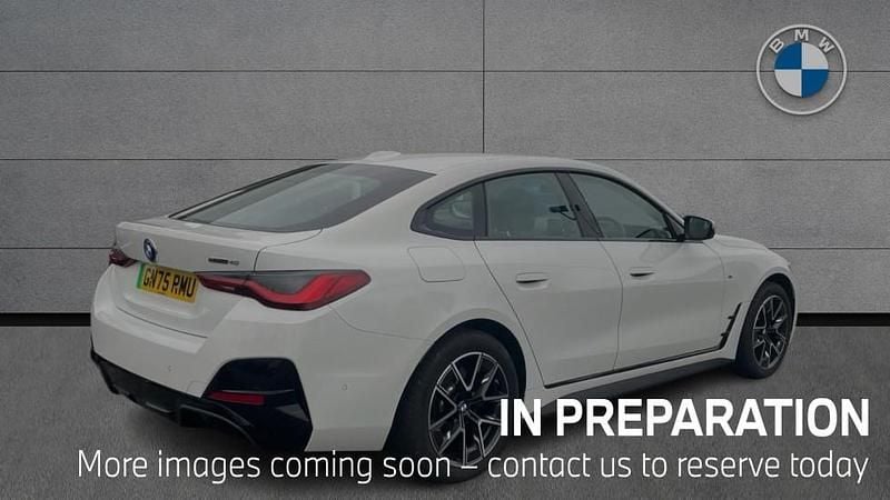 Used BMW i4 M Sport 246 kW (335 HP) 2025 White Sedan