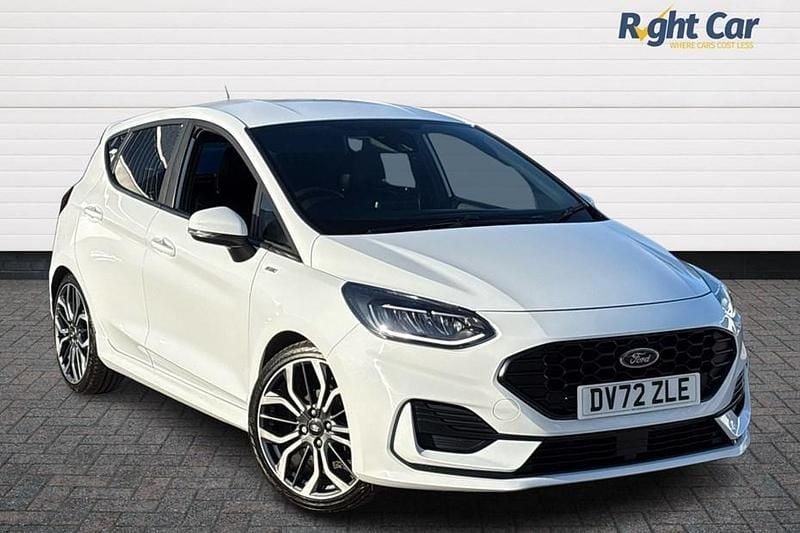 Used Ford Fiesta ST-Line X 125 HP (91 kW) 2023 White Hatchback