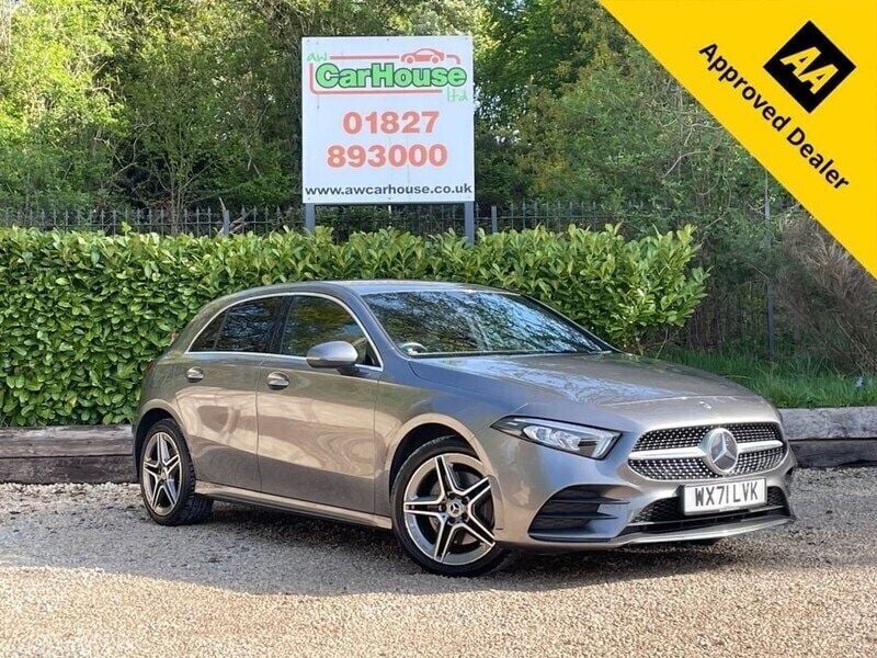 Grey Used 2021 Mercedes A250 AMG line Hatchback | £16,199 (Fair price) - Image 1/4