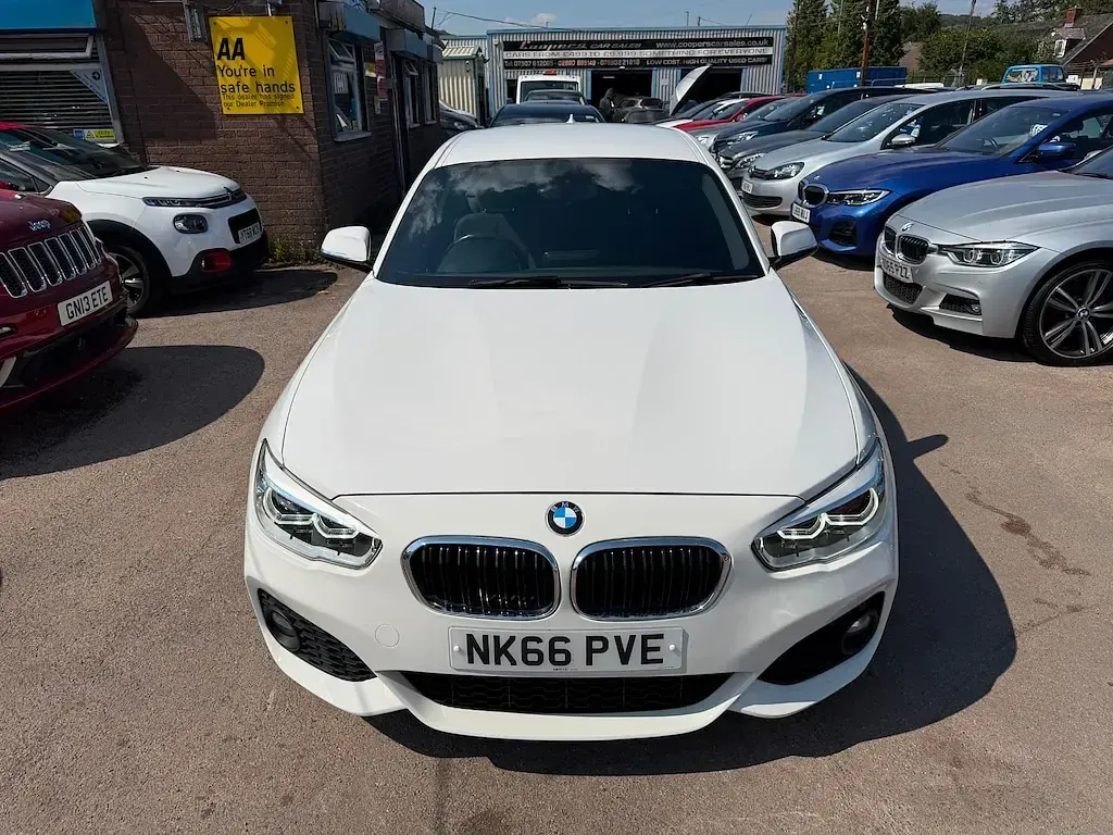Used BMW 116 M Sport 116 HP (85 kW) 2016 White Hatchback