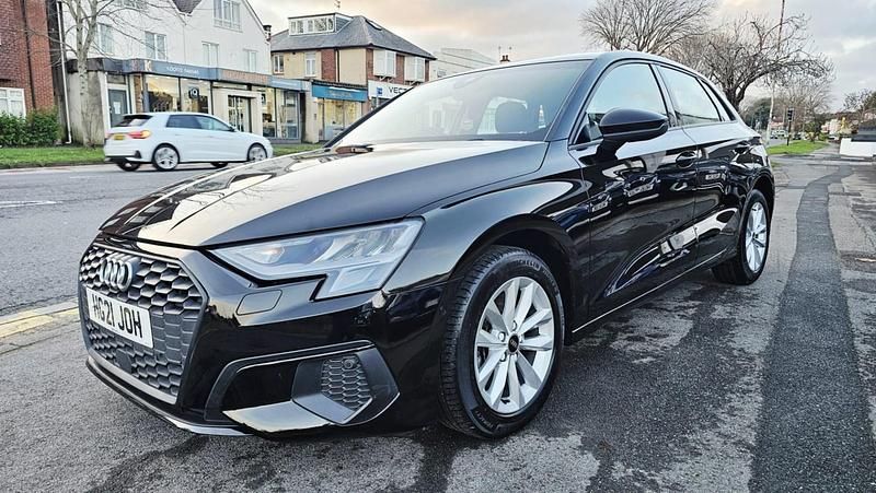 Used Audi A3 150 HP (110 kW) 2021 Black Hatchback