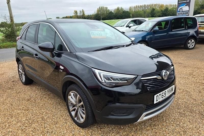 Black Used 2020 Vauxhall Crossland X SUV | £7,495 (Fair price) - Image 1/1