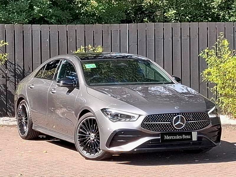 Grey Used 2024 Mercedes CLA220 AMG Line Premium Plus Sedan | £32,498 (Fair price) - Image 1/4