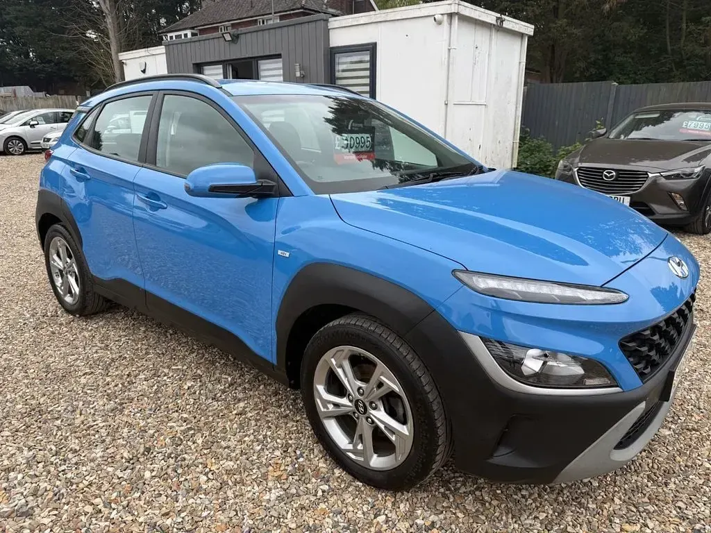 Used Hyundai Kona SE 120 HP (88 kW) 2021 Blue SUV