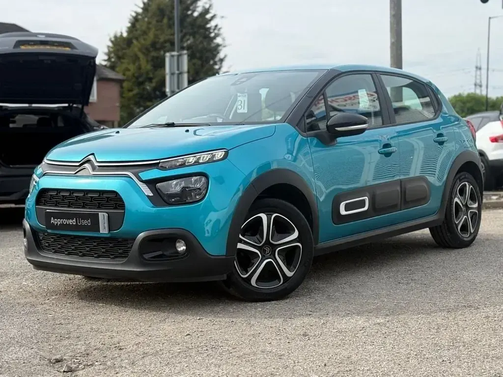 Used Citroën C3 PureTech 83 HP (61 kW) 2022 Blue Hatchback
