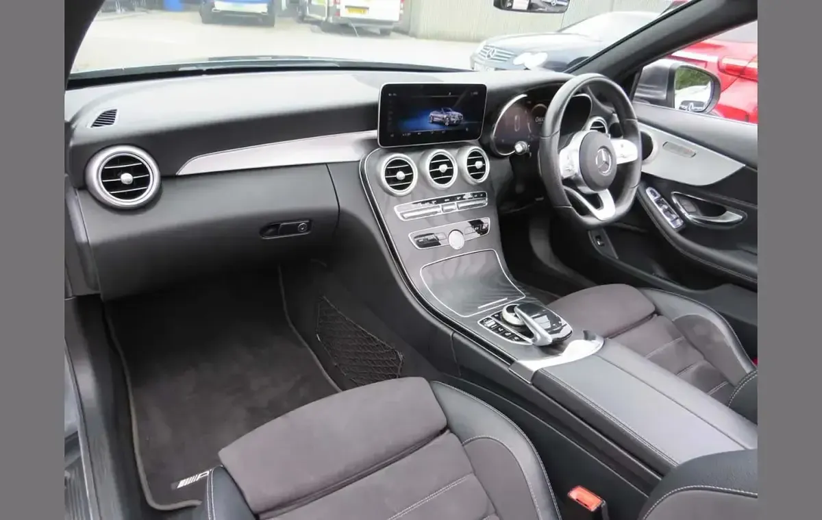 Used Mercedes C300 AMG Line Premium 241 HP (177 kW) 2020 Grey Cabriolet