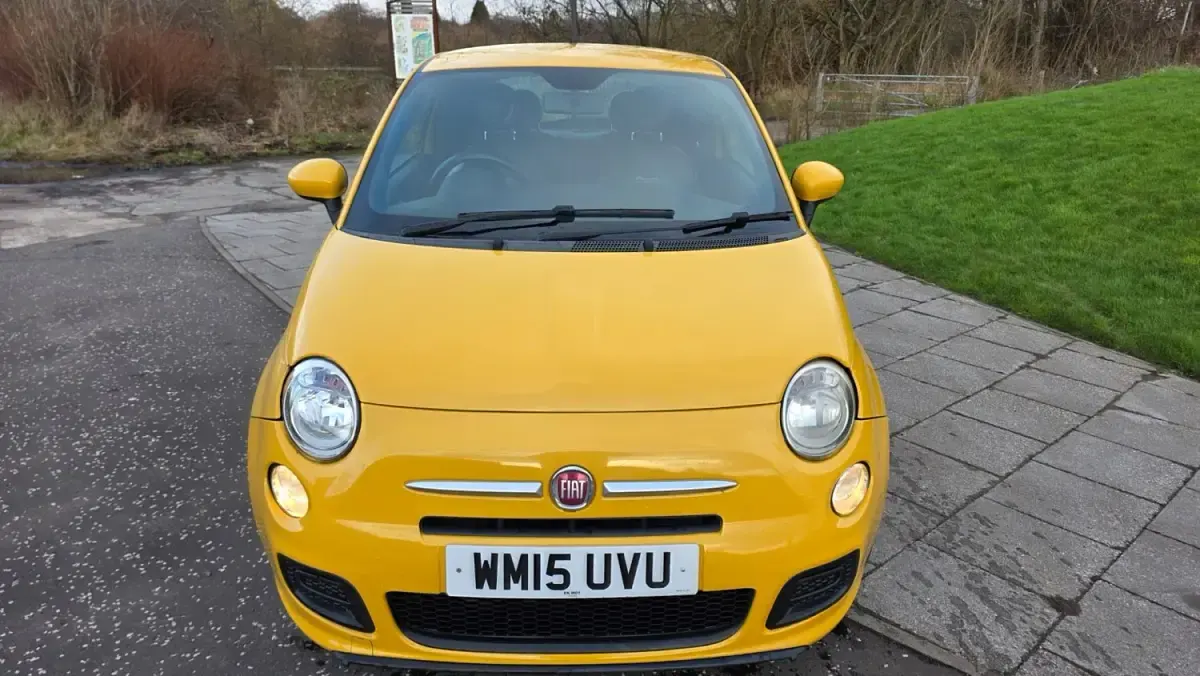 Używany Fiat 500 S 69 KM (50 kW) 2015 Żółty Hatchback