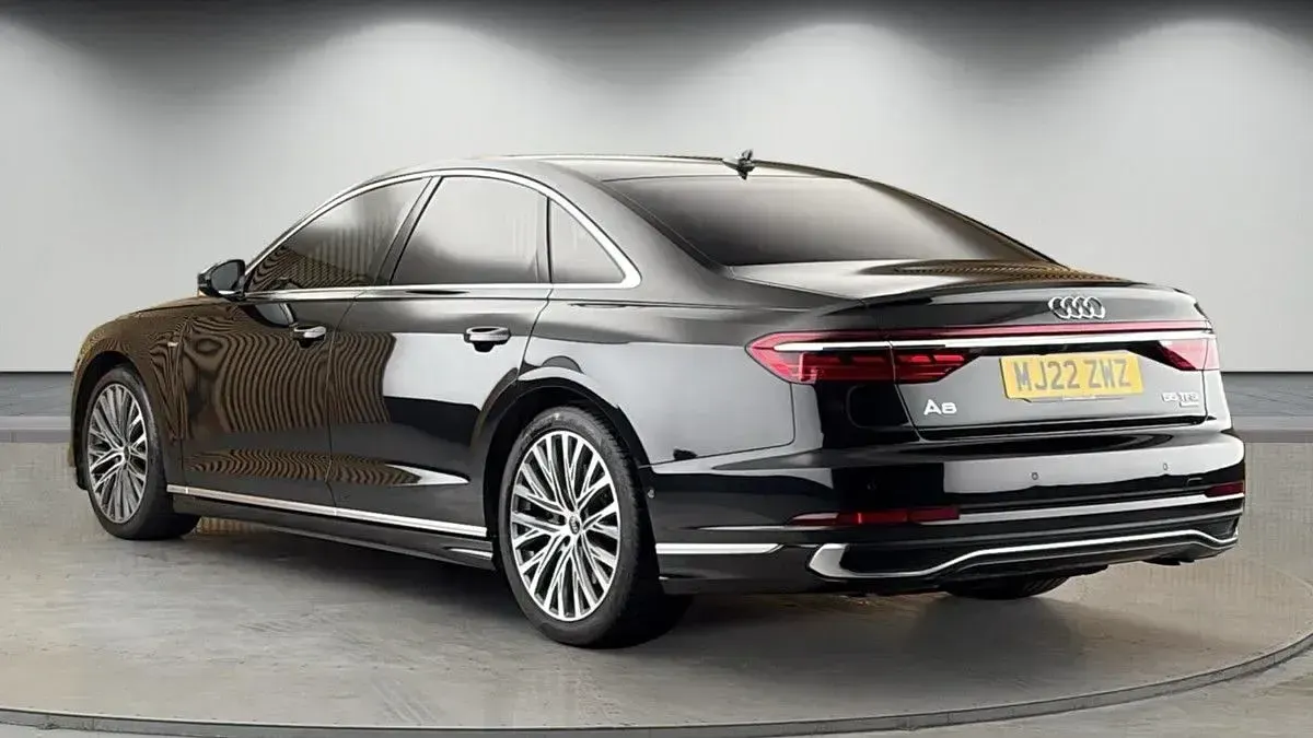 Used Audi A8 S-Line 340 HP (250 kW) 2022 Black Sedan
