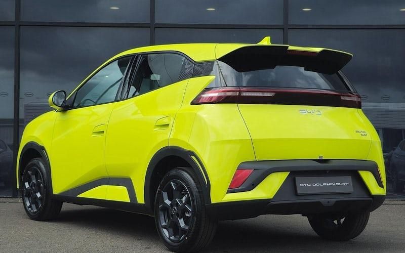 New BYD Dolphin Boost 64 kW (88 HP) 2025 Lime green Hatchback
