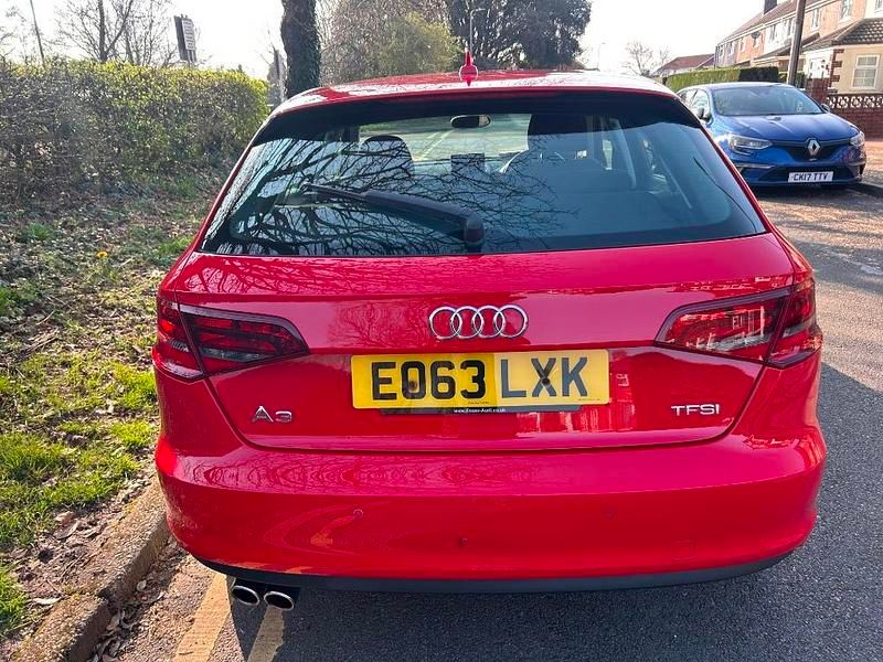 Used Audi A3 Sport 2013 Red Hatchback