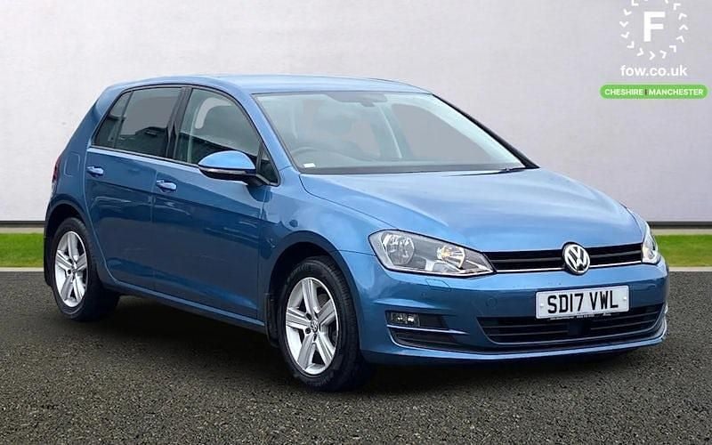Blue Used 2017 VW Golf VII Edition Hatchback | £15,499 (Fair price) - Image 1/4