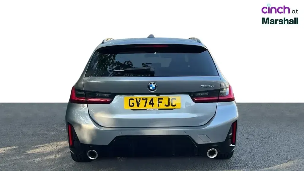Used BMW 320 M Sport 184 HP (135 kW) 2025 Skyscraper grey metallic Estate