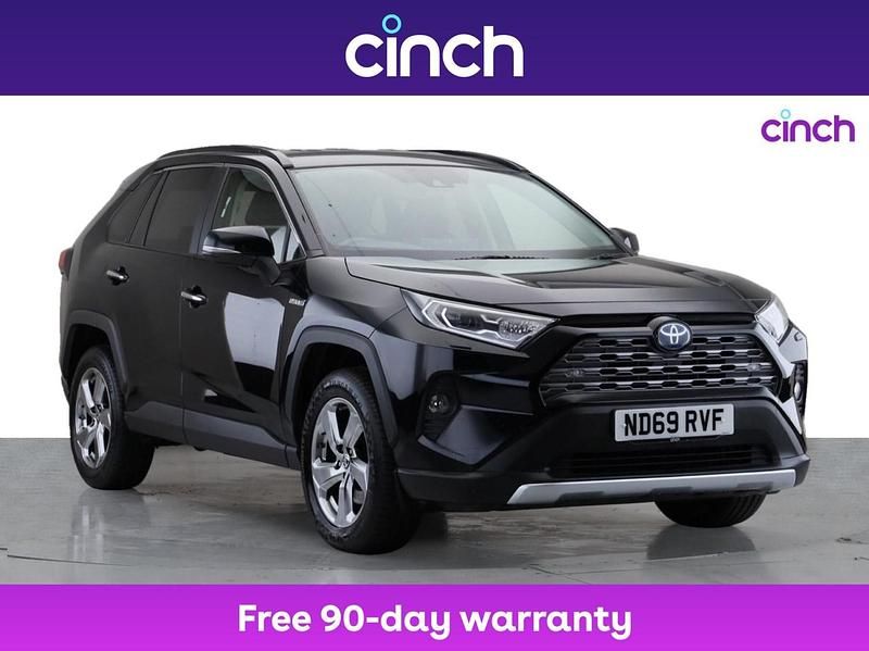 Black Used 2020 Toyota RAV4 Hybrid SUV | £23,299 (Good price) - Image 1/3