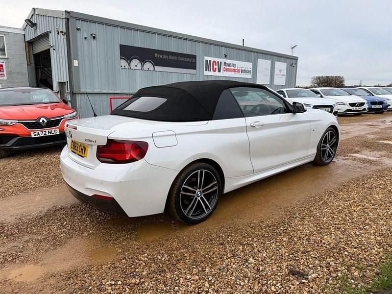 Used BMW 218 M Sport 150 HP (110 kW) 2019 White Cabriolet