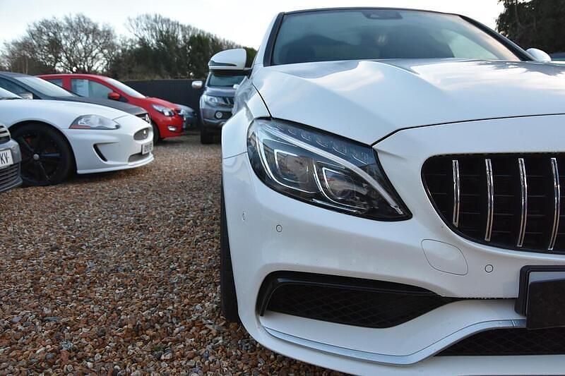 Used Mercedes C63 AMG AMG 476 HP (350 kW) 2017 White Sedan