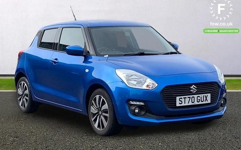 Used Suzuki Swift SZ-T 90 HP (66 kW) 2020 Blue Hatchback