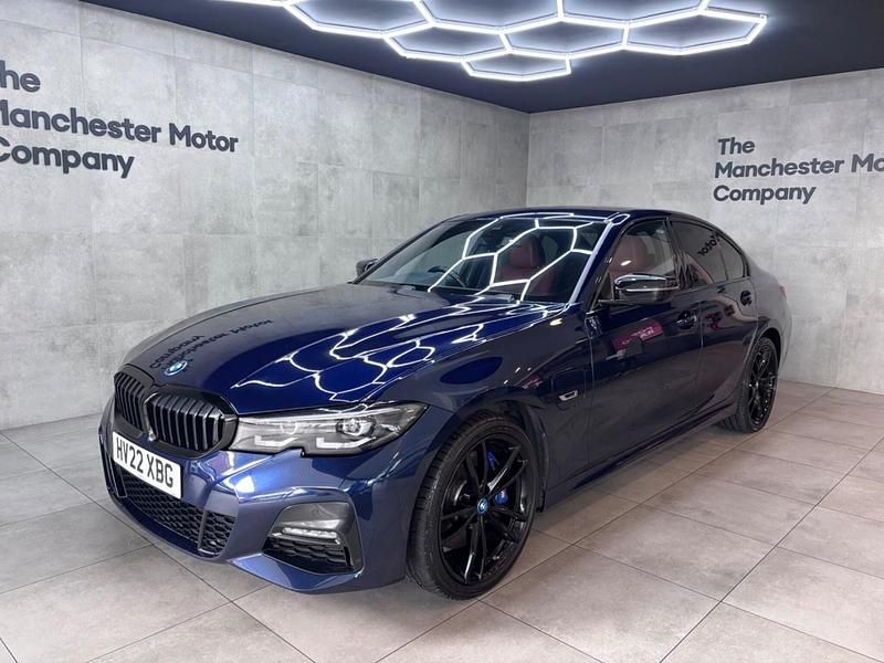 Blue Used 2022 BMW 330e M Sport Sedan | £19,990 (Fair price) - Image 1/4