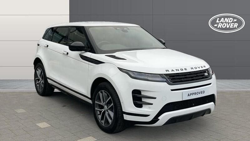White Used 2025 Land Rover Range Rover evoque SE Dynamic SUV | £41,024 - Image 1/3