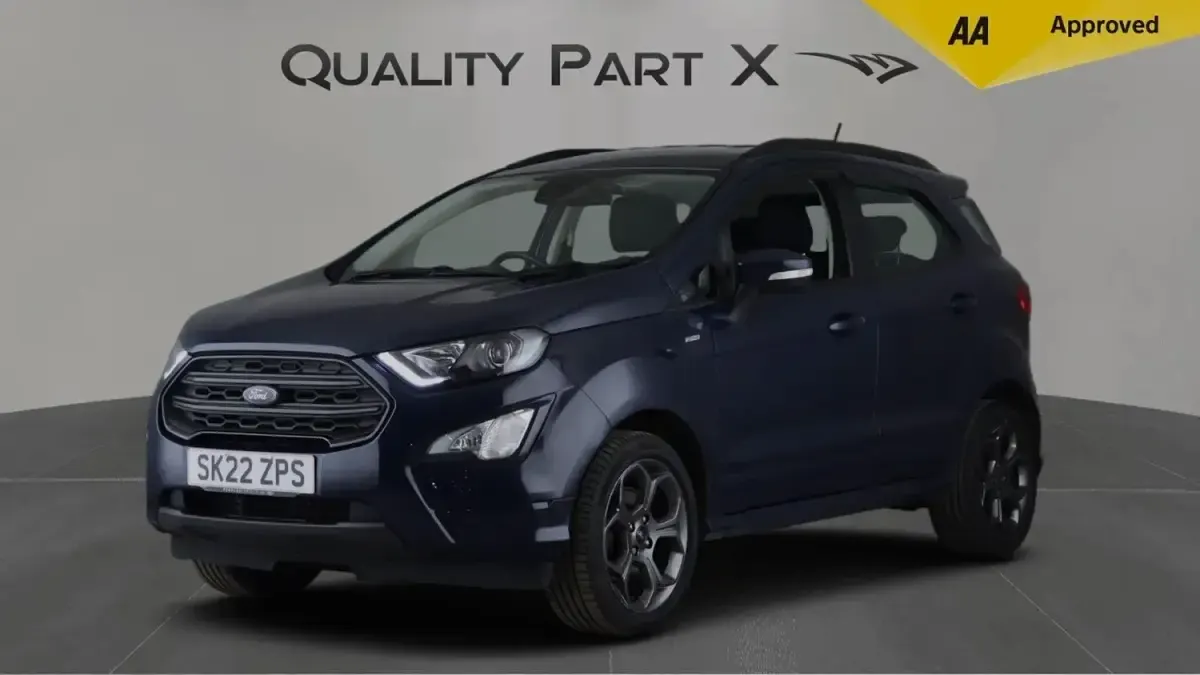 Begagnad Ford Ecosport ST-Line 125 HK (91 kW) 2022 Blå SUV