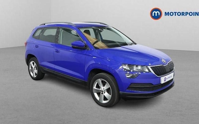 Blue Used 2019 Skoda Karoq SE Technology SUV | £12,599 (Fair price) - Image 1/4