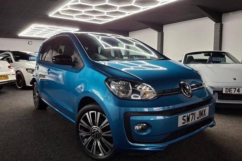 Blue Used 2022 VW up! Black Edition Hatchback | £11,495 (Fair price) - Image 1/1