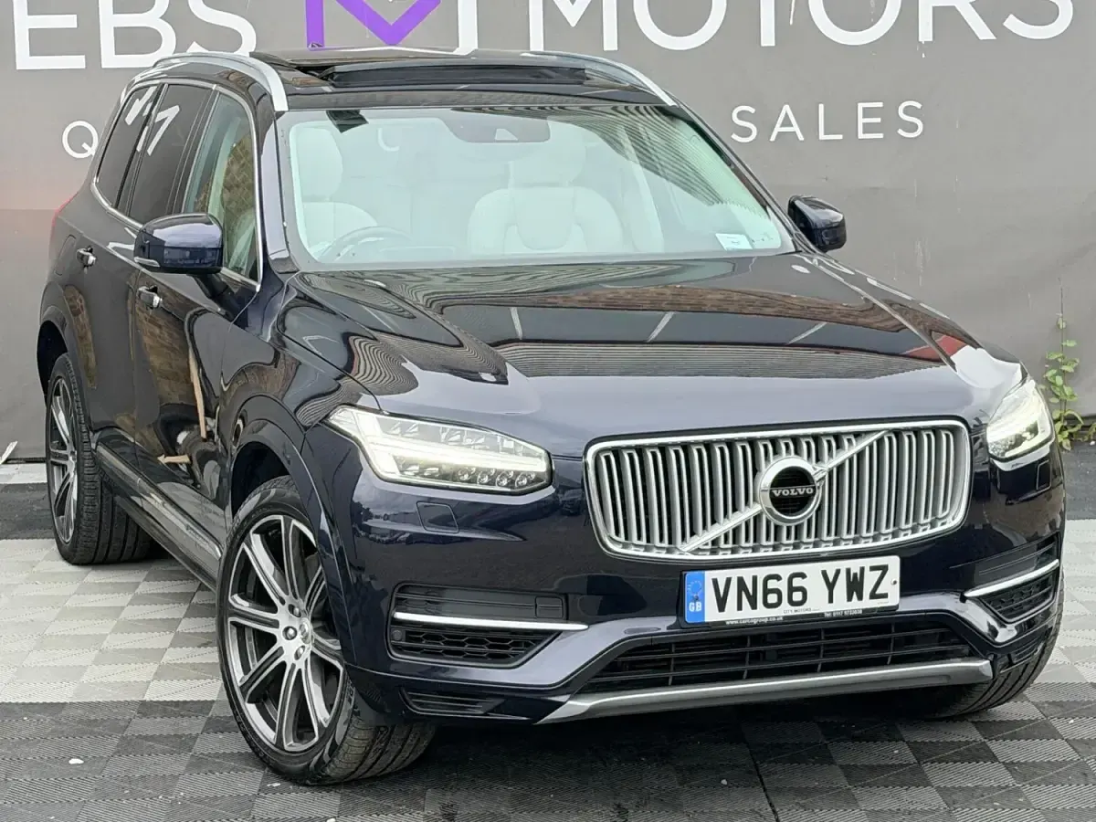 Used Volvo XC90 Inscription 2016 Blue SUV