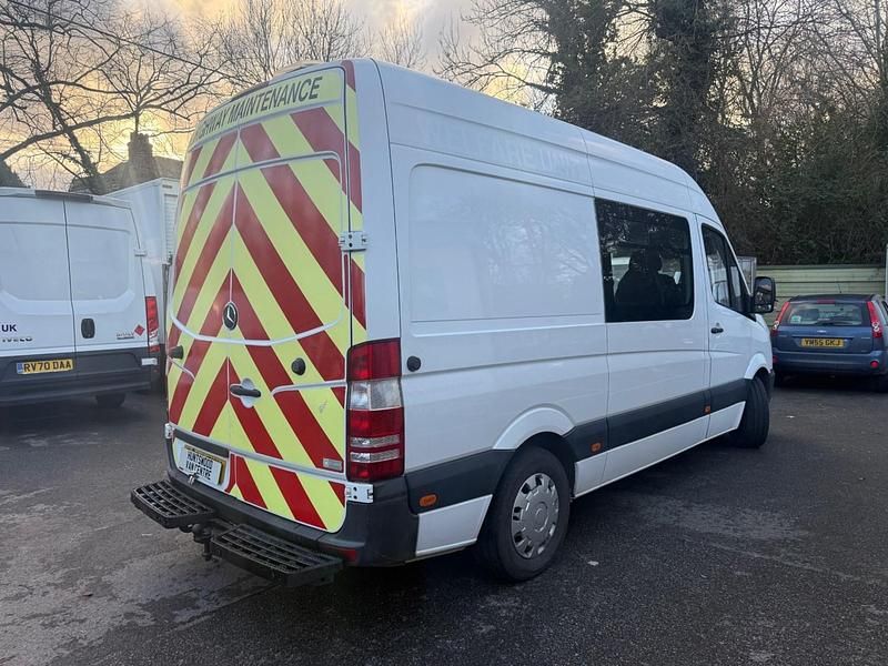 Begagnad Mercedes Sprinter 2017 Vit Van