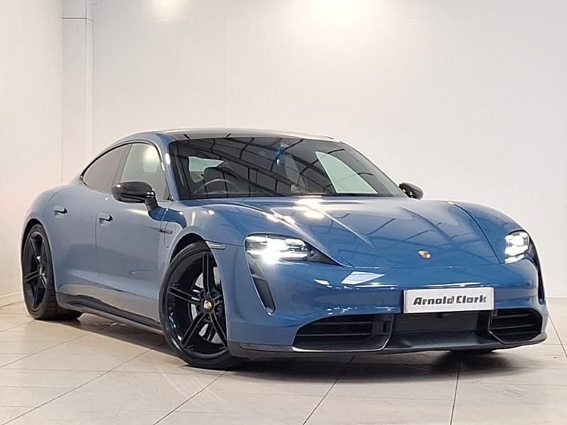 Blue Used 2020 Porsche Taycan Sedan | £52,498 (Fair price) - Image 1/4