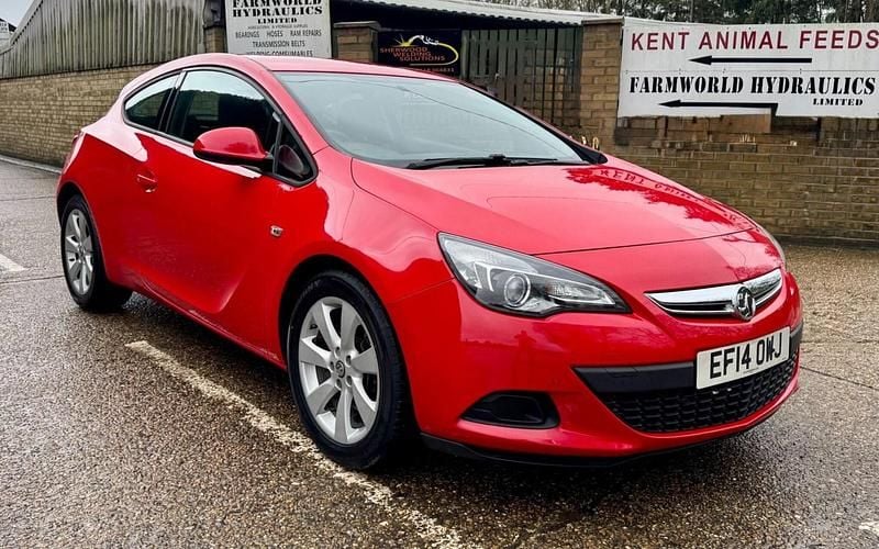 Used Vauxhall Astra GTC Sport 2014 Red Hatchback