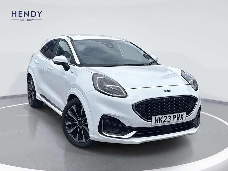 White Used 2023 Ford Puma ST-Line SUV | £18,399 (Fair price) - Image 1/4
