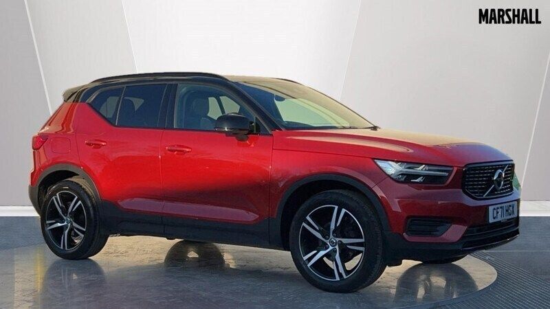Red Used 2022 Volvo XC40 R-Design SUV | £29,562 (A bit pricey) - Image 1/4