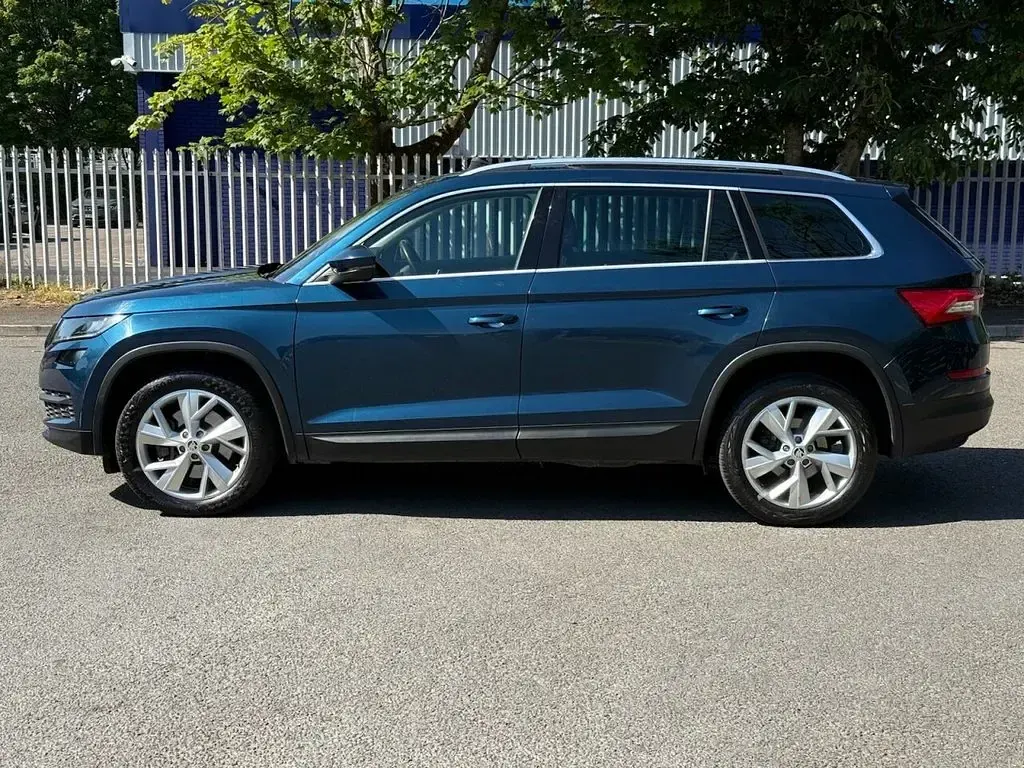 Used Skoda Kodiaq 190 HP (139 kW) 2017 Blue SUV