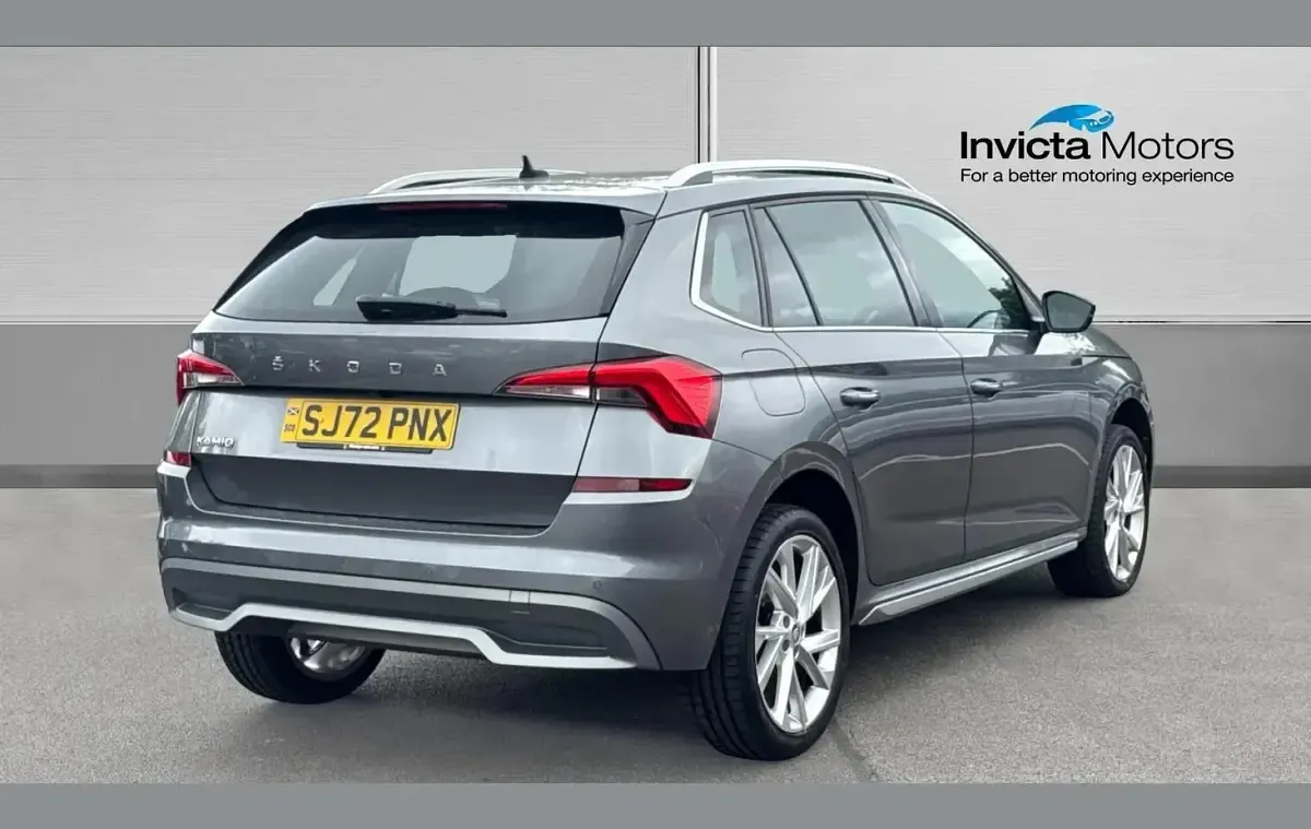 Used Skoda Kamiq SE L Executive 110 HP (80 kW) 2023 Graphite grey metallic SUV