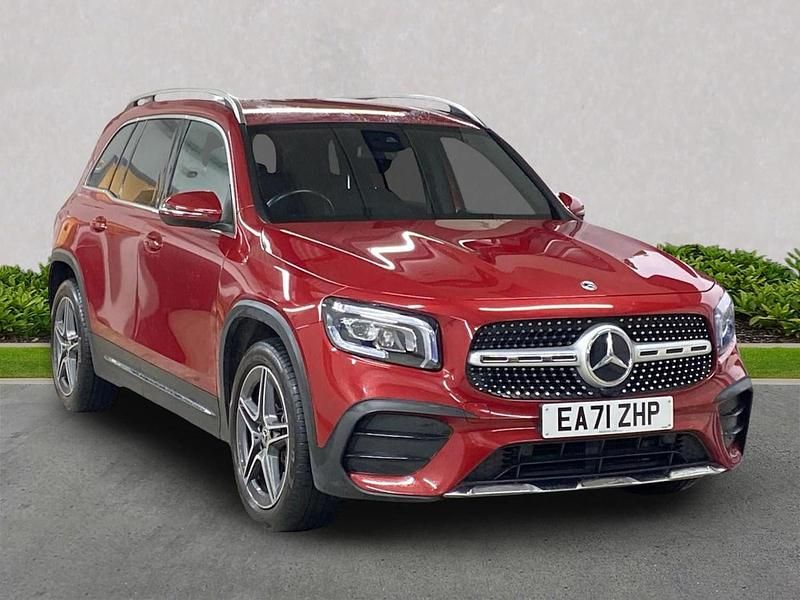 Red Used 2022 Mercedes GLB200 AMG line SUV | £24,999 (Fair price) - Image 1/4