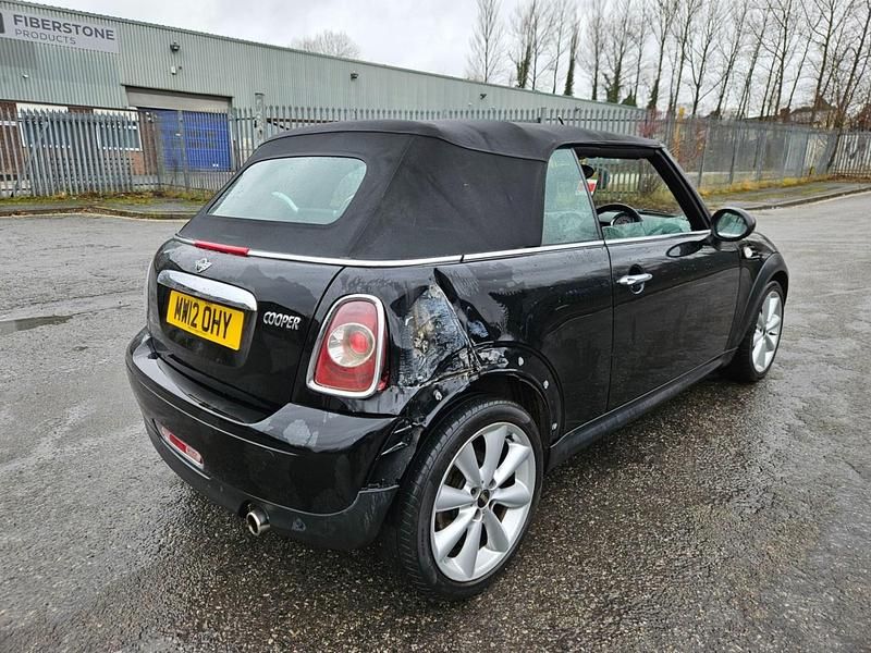 Used Mini Cooper Cabriolet 122 HP (89 kW) 2012 Black Cabriolet