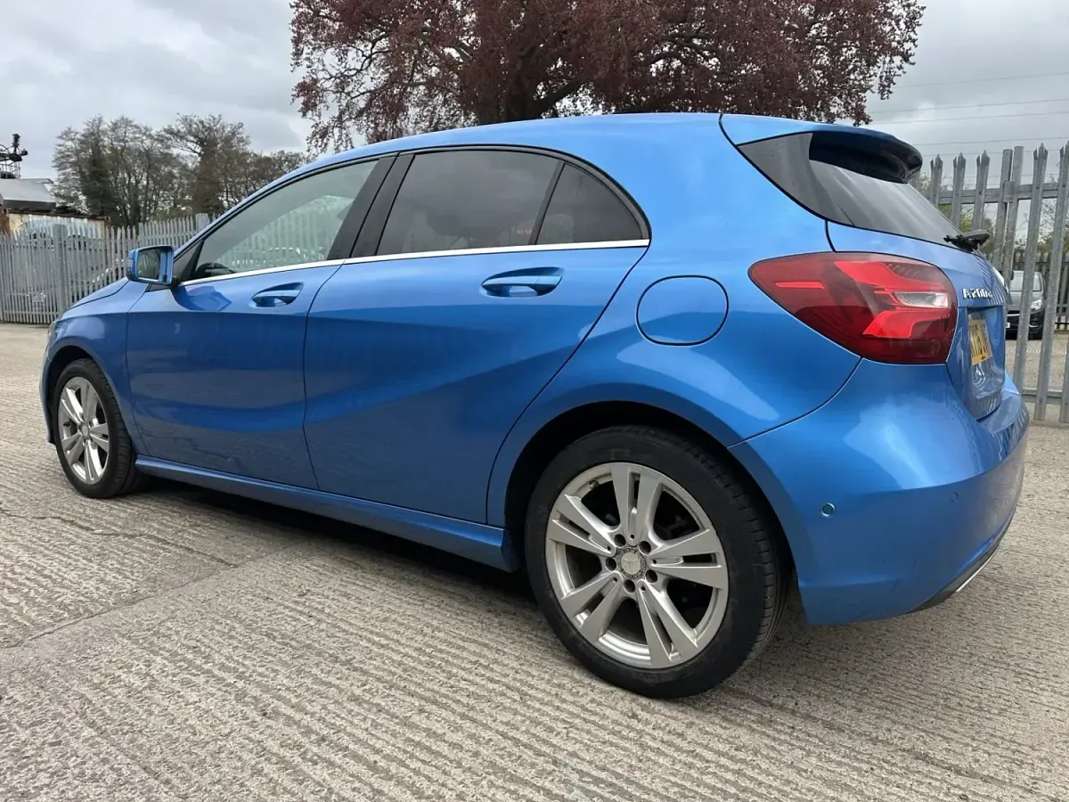 Używany Mercedes A200 Premium 2016 Niebieski Hatchback