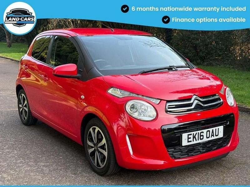 Used Citroën C1 Flair 82 HP (60 kW) 2016 Red Hatchback