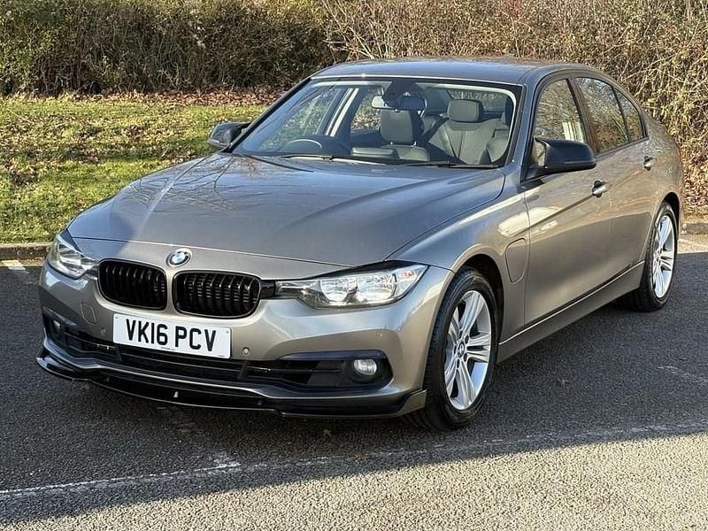 Silver Used 2016 BMW 330e Sport Line Sedan | £10,000 (Good price) - Image 1/4