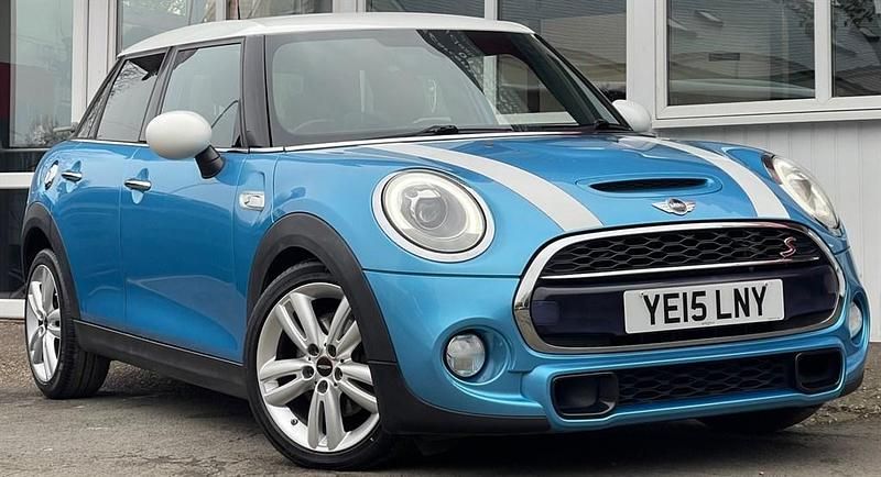 Usado Mini Cooper S Hatch 192 HP (141 kW) 2015 Azul Citadino